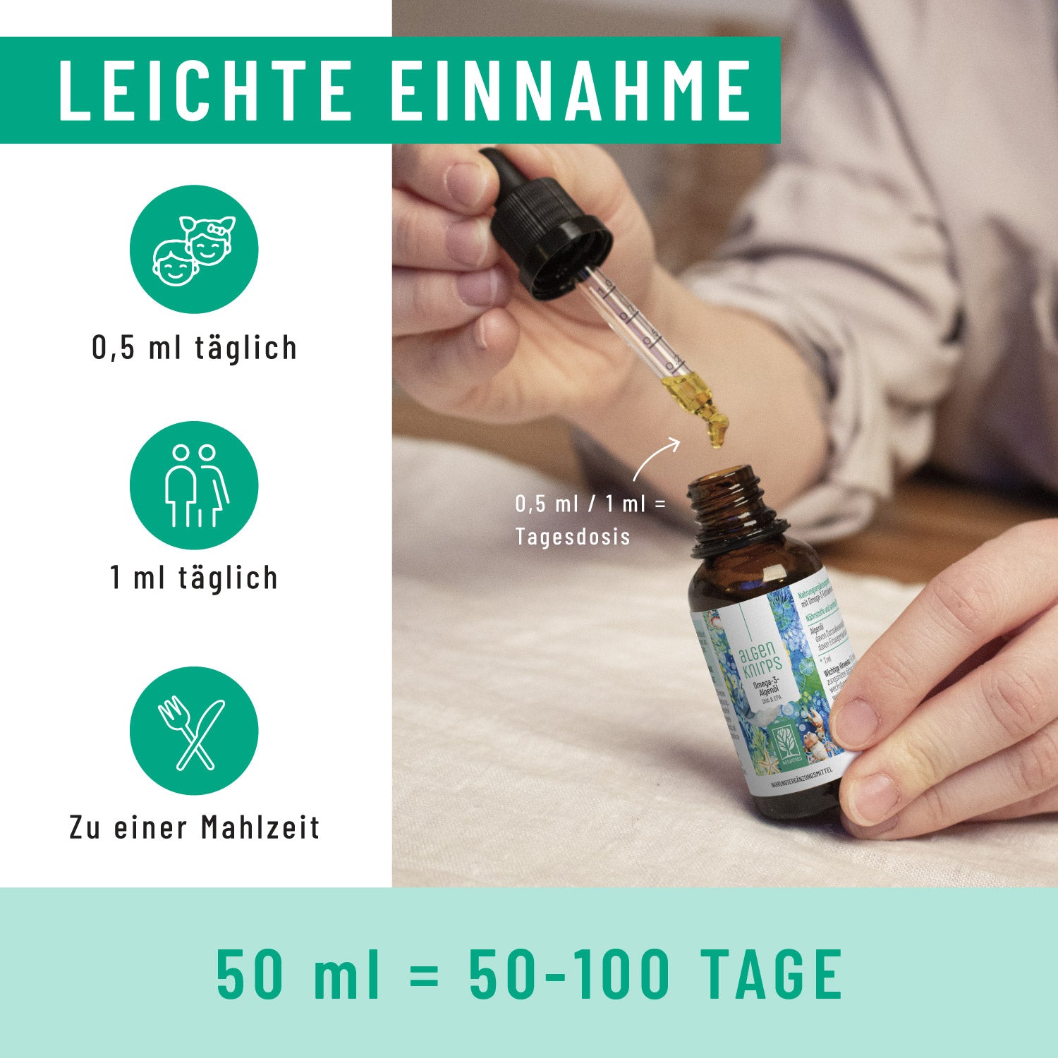 Onlineshop Creative Set Algenknirps Dosierung
