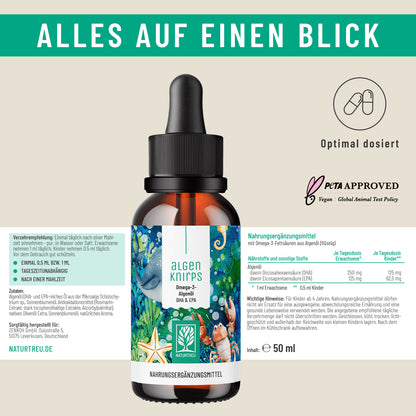 Onlineshop Creative Set Algenknirps Etikett 