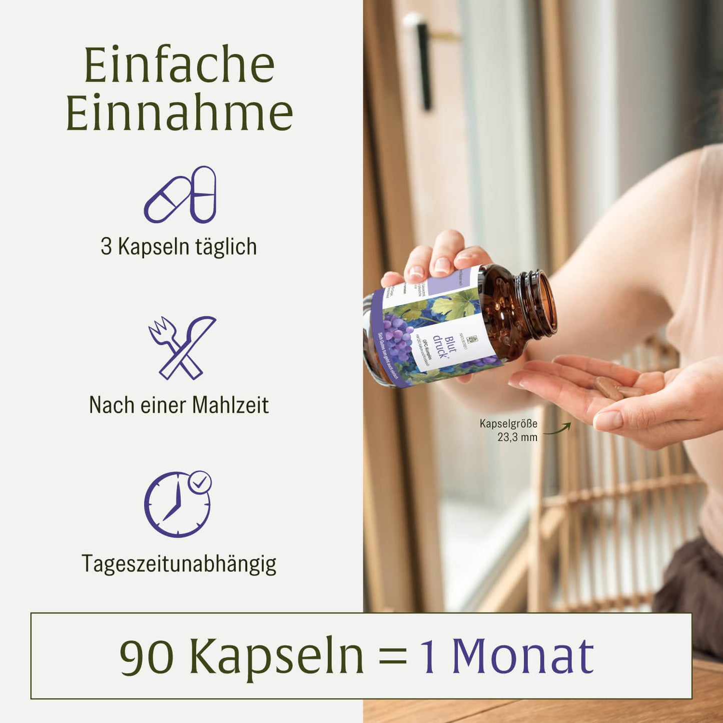 Blutdruck Einnahme