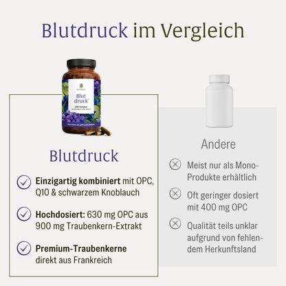 Blutdruck Vergleich