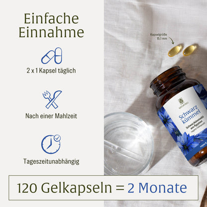 Schwarzkümmel: Schwarzkümmelöl aus Ägypten
