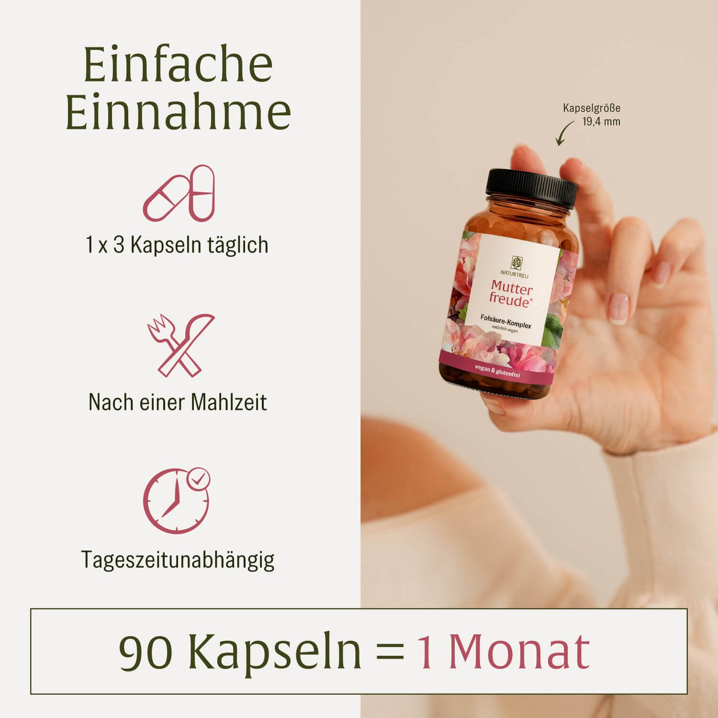 Mutterfreude: Mönchspfeffer Folsäure Komplex
