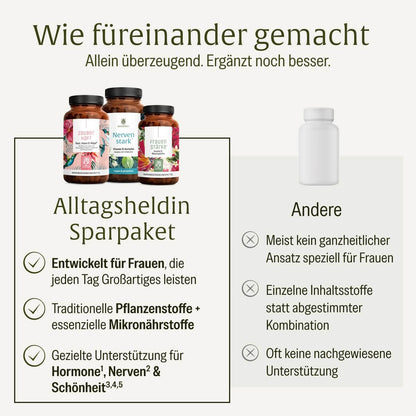 Alltagsheldin Sparpaket: Zauberhaft, Nervenstark & Frauenstärke