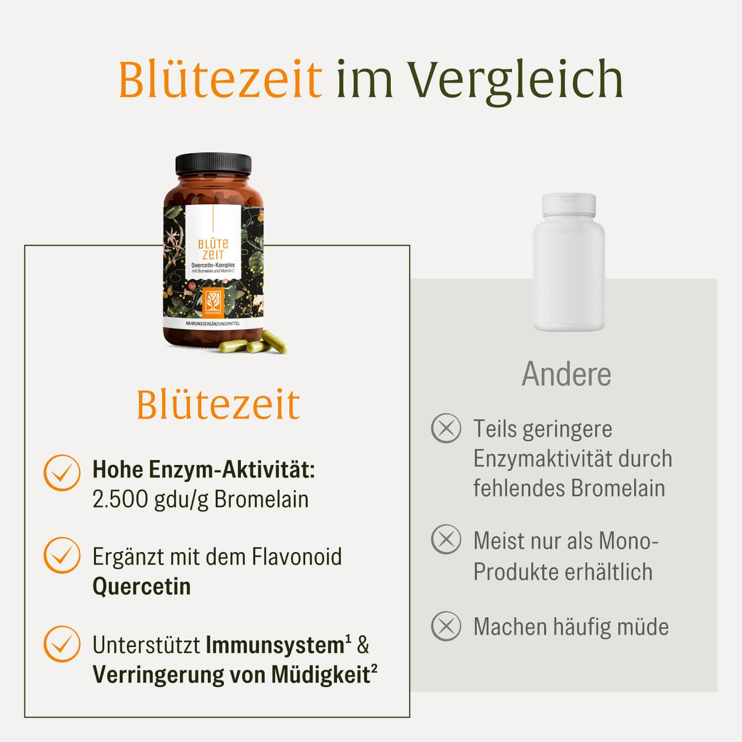 Bluetezeit Vergleich 