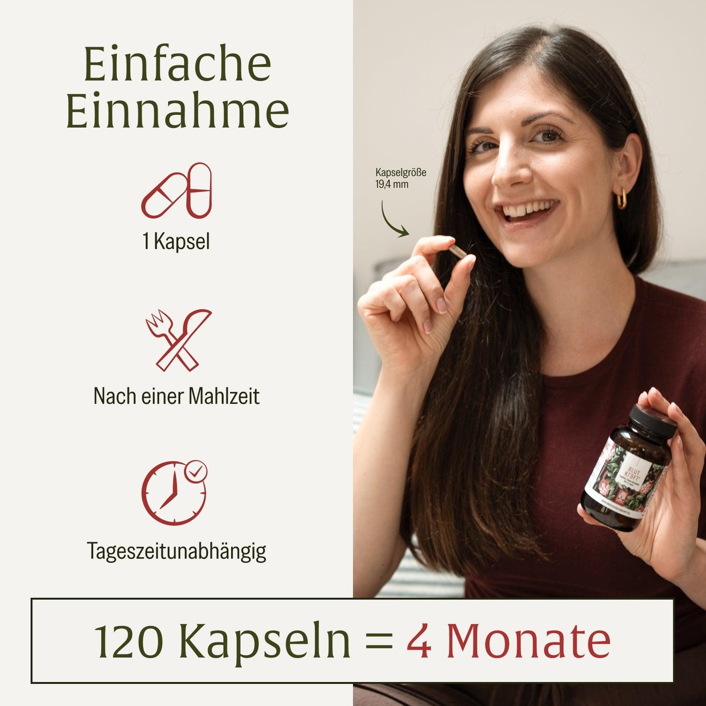 Blutkraft: Eisen-Komplex mit Fenchel & Cofaktoren