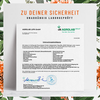 Durchblick Augenvitamine Laborzertifikat 