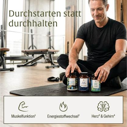Durchstarter Sparpaket: Nervenstark, Kraftreserve & Algenkraft