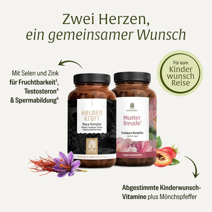 Familienwunsch Sparpaket: Mutterfreude & Heldenkraft