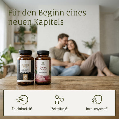 Familienwunsch Sparpaket: Mutterfreude & Heldenkraft