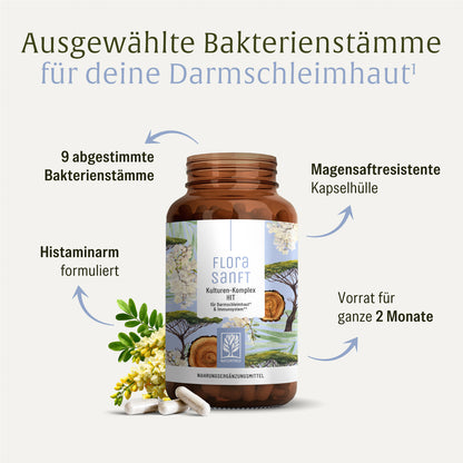 Florasanft Kulturen-Komplex Inhaltsstoffe