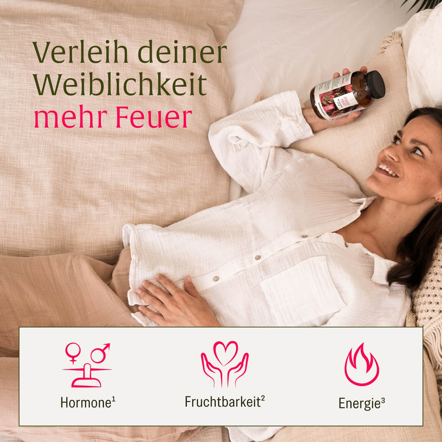 Frauenfeuer Roter Maca-Komplex Wirkung