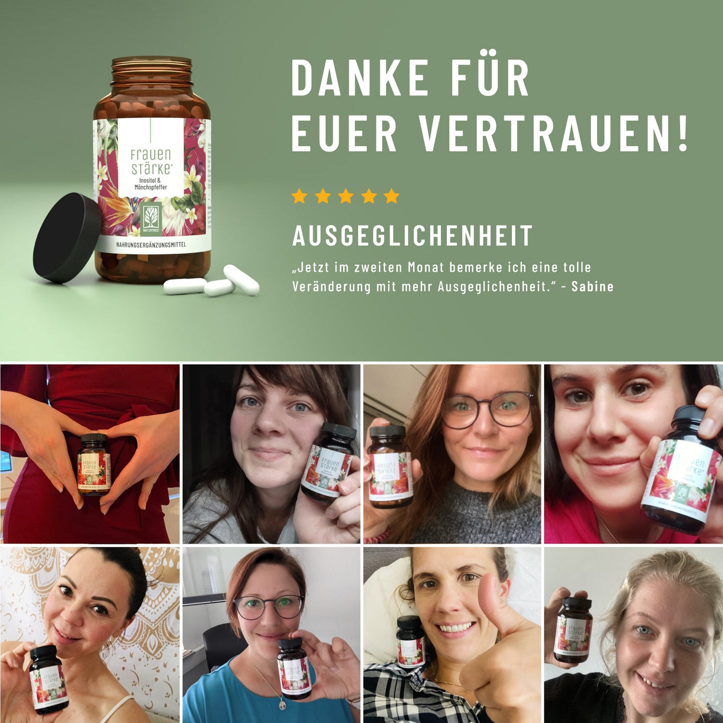 Frauenstärke: Inositol Mönchspfeffer Komplex