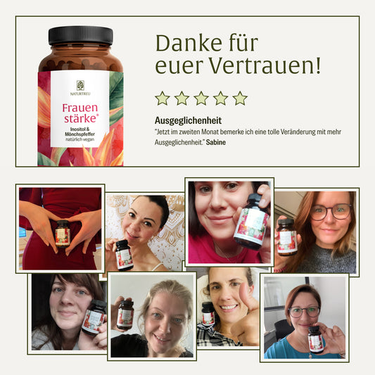Frauenstärke: Inositol Mönchspfeffer Komplex
