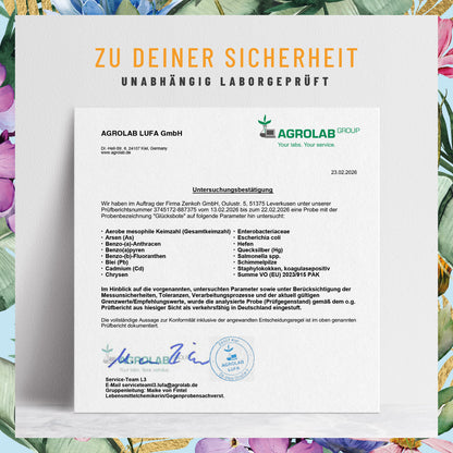 Gluecksbote 5-HTP-aus-Griffonia Laborzertifikat 