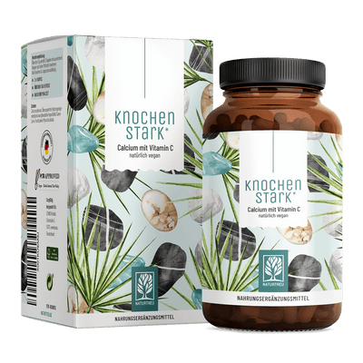 Knochenstark Calcium Vitamin C Titelbild