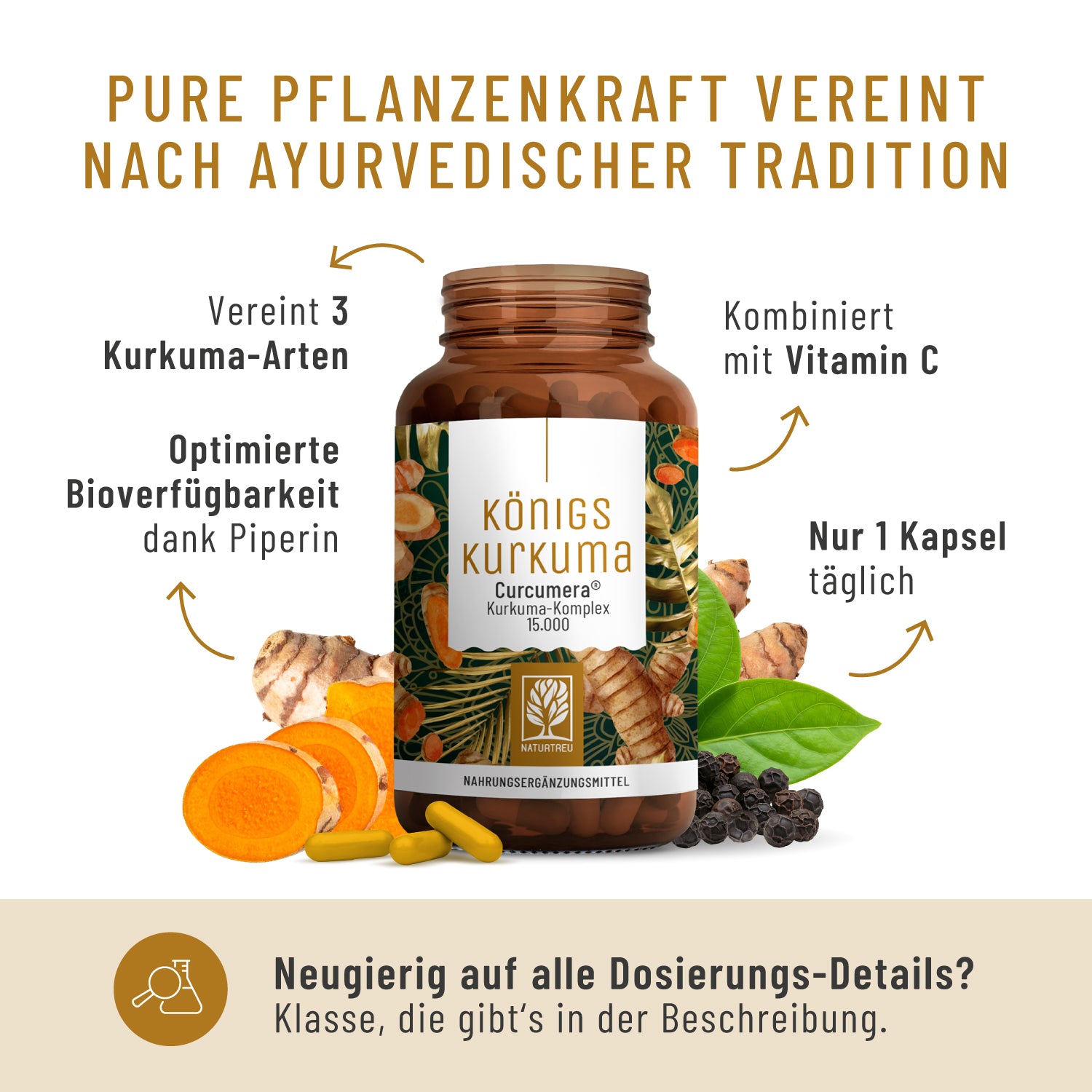 Koenigskurkuma Curcuma Komplex Onlineshop Inhaltsstoffe