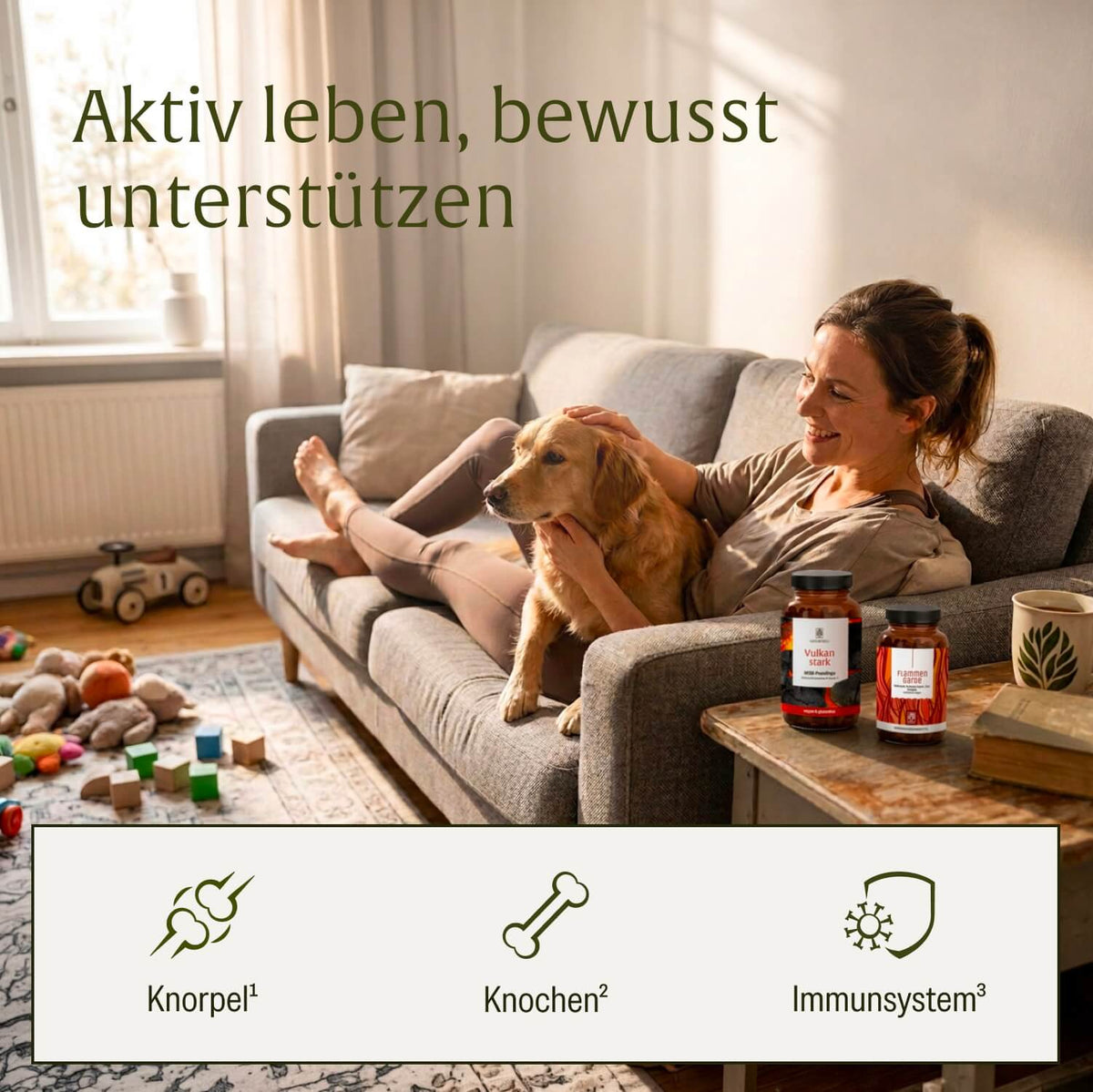 Körperstärke Sparpaket: Vulkanstark & Flammengarde
