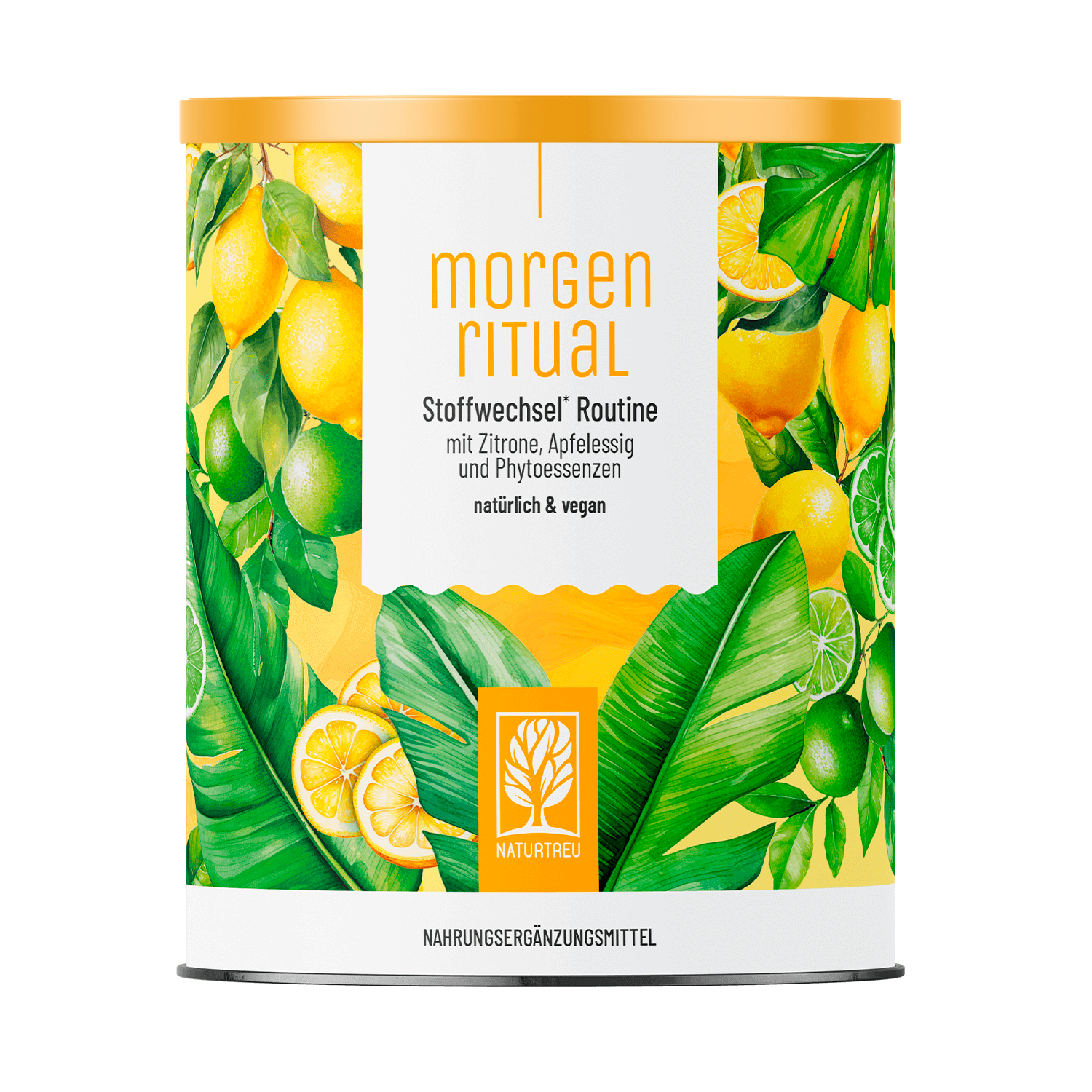 Morgenritual von NATURTREU, 150 Gramm Stoffwechsel Pulver für 30 Tage.