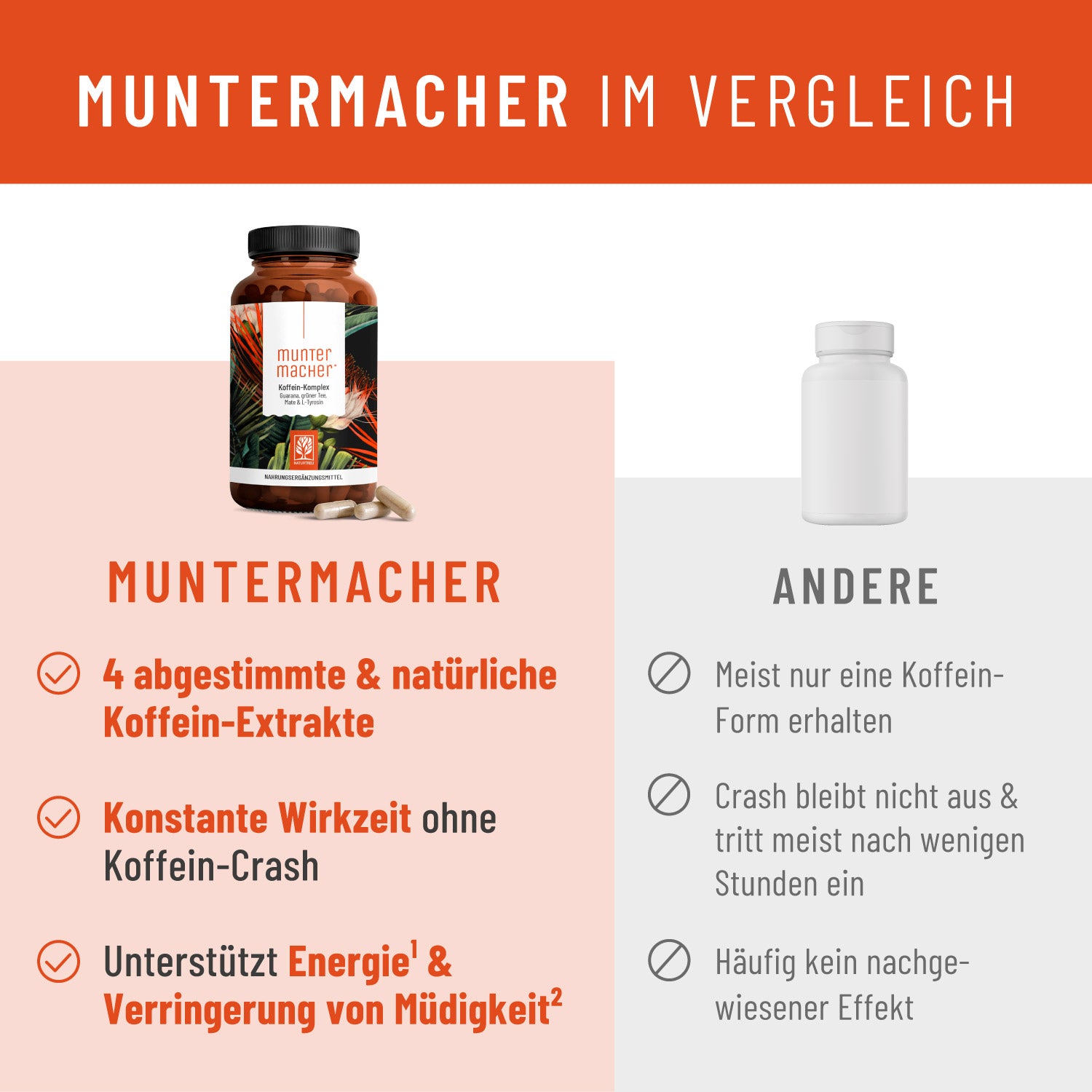 Muntermacher Vergleich