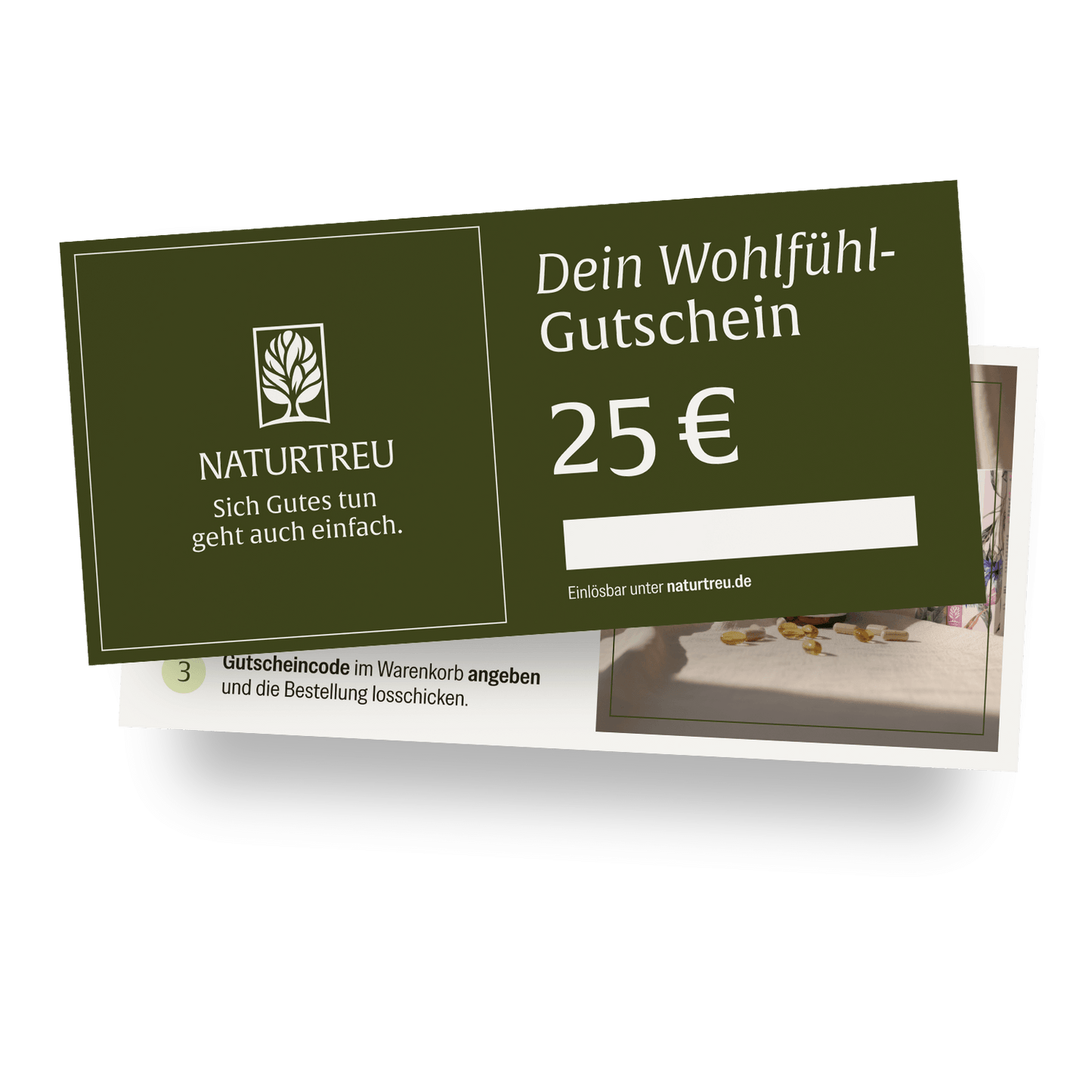 Geschenkgutschein zum Selbstausdrucken
