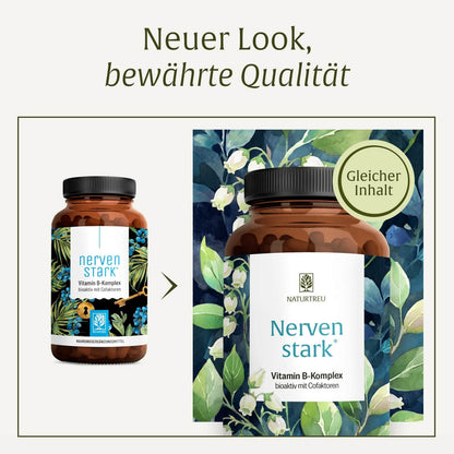 Nervenstark: Vitamin B-Komplex hochdosiert