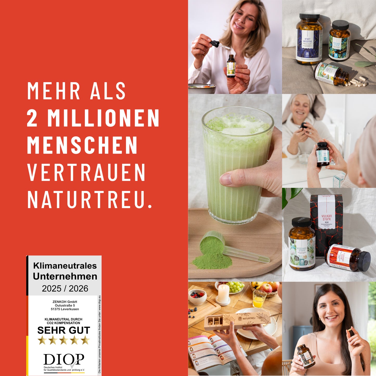 Matchaelixier Matcha Pulver Testemonial