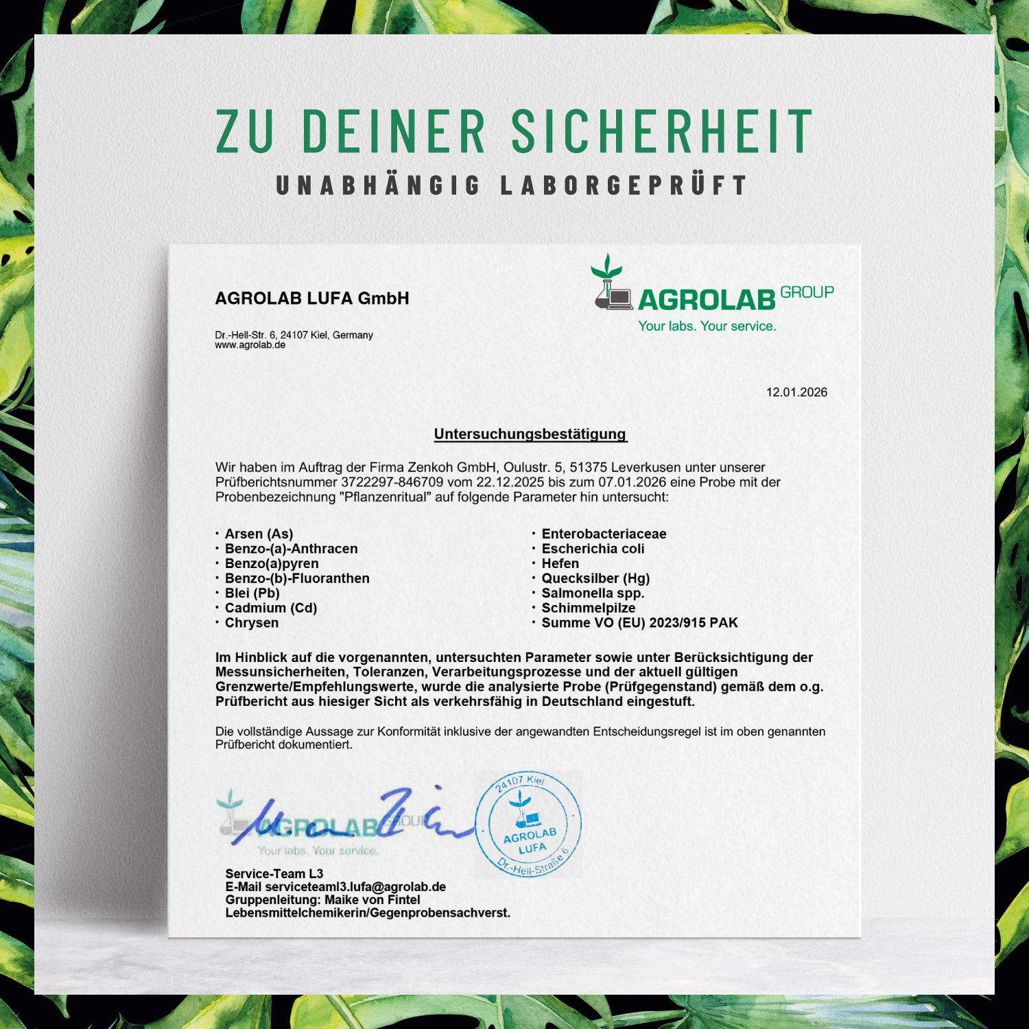 Pflanzenritual fuer-deine-taegliche-Routine Laborzertifikat 
