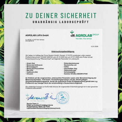 Pflanzenritual fuer-deine-taegliche-Routine Laborzertifikat 