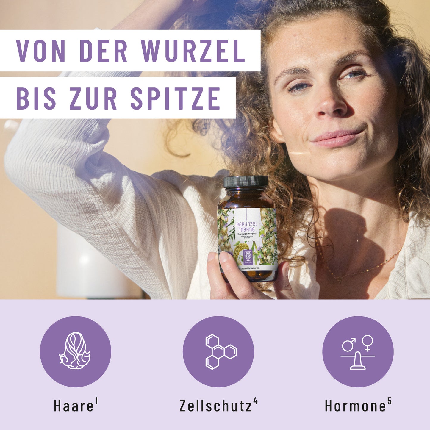 Rapunzelmaehne Haarwurzel-Komplex Wirkung 