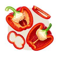 25 g Rote Paprika