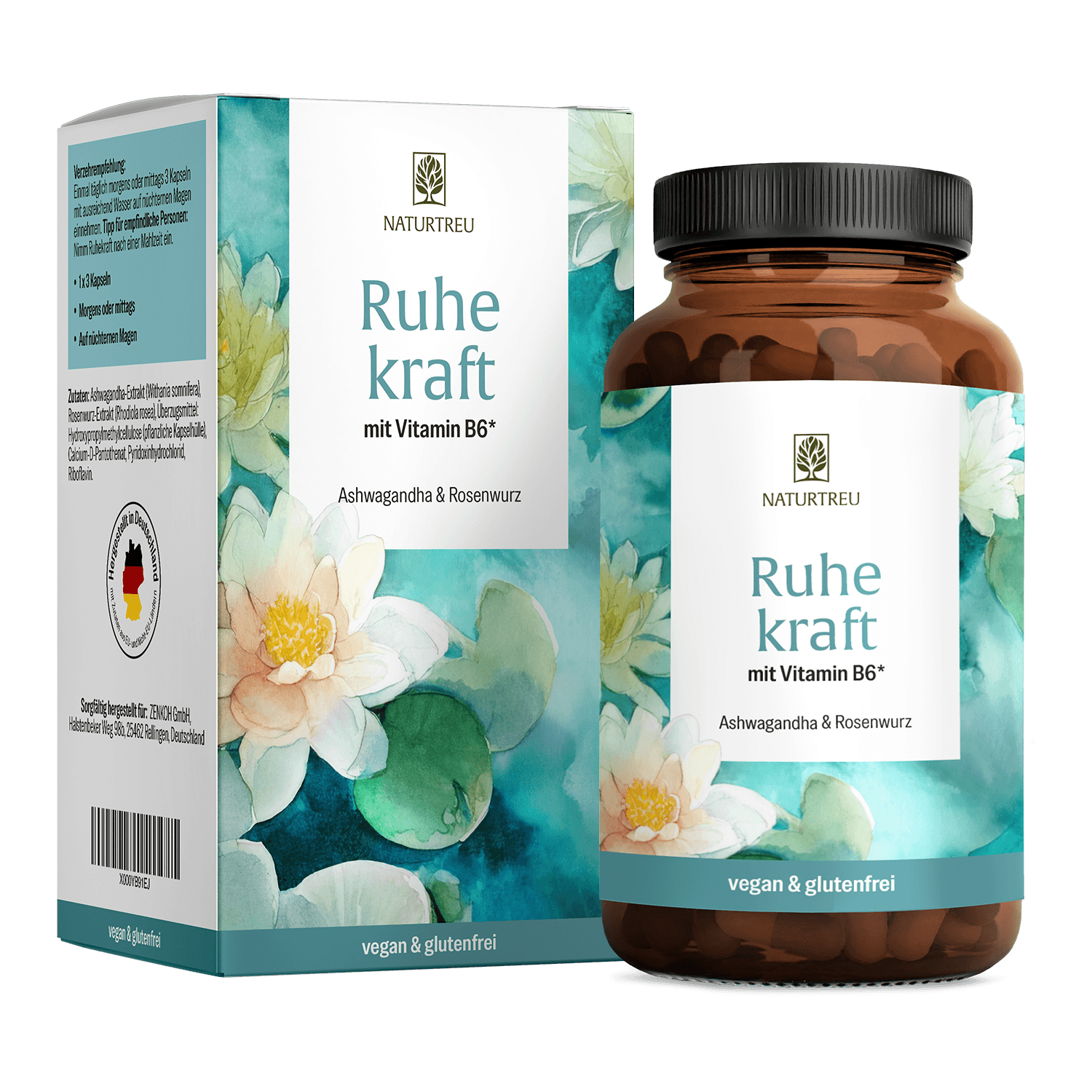 Ruhepol Ashwagandha Rosenwurz Titelbild 