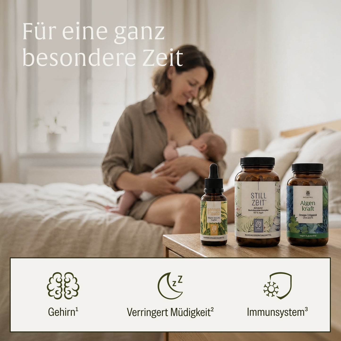 Stillzeit Sparpaket: Sonnenfreund, Stillzeit & Algenkraft
