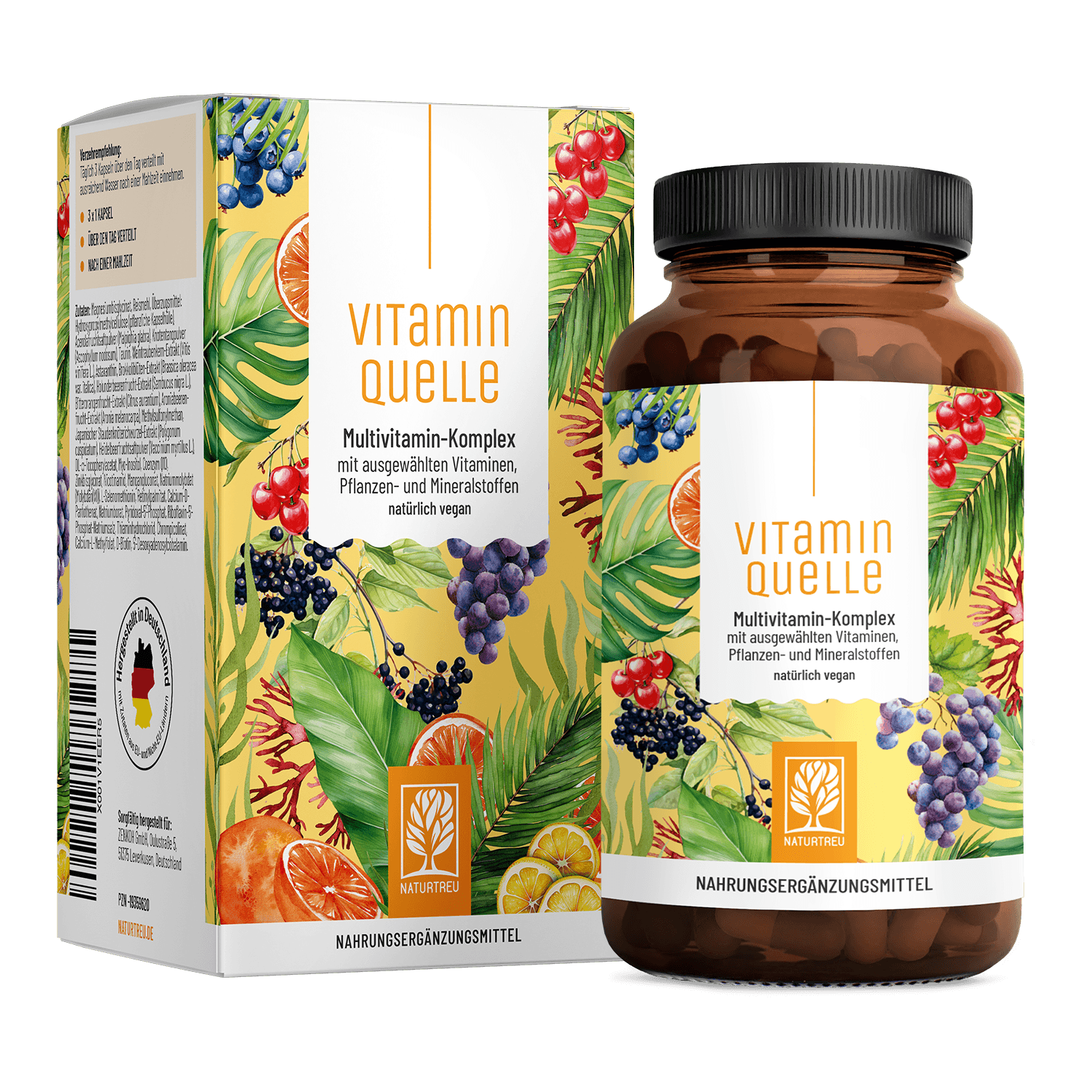 Vitaminquelle Multivitamin-Komplex Titelbild 