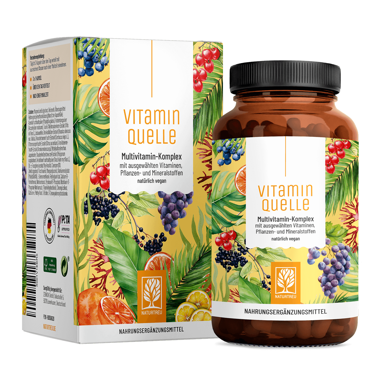 Vitaminquelle Multivitamin-Komplex Titelbild 