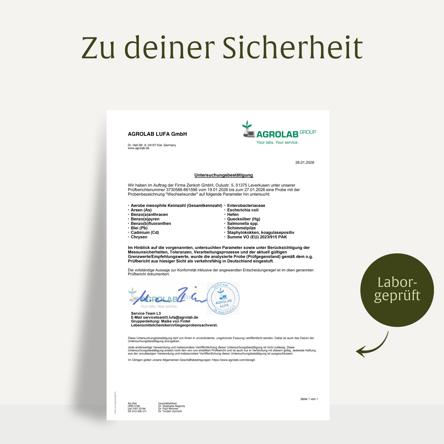 Wechselwunder Yamswurzel-Komplex Laborgeprueft 