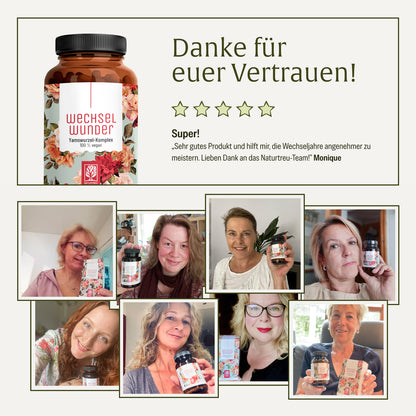 Wechselwunder Yamswurzel-komplex Testimonials