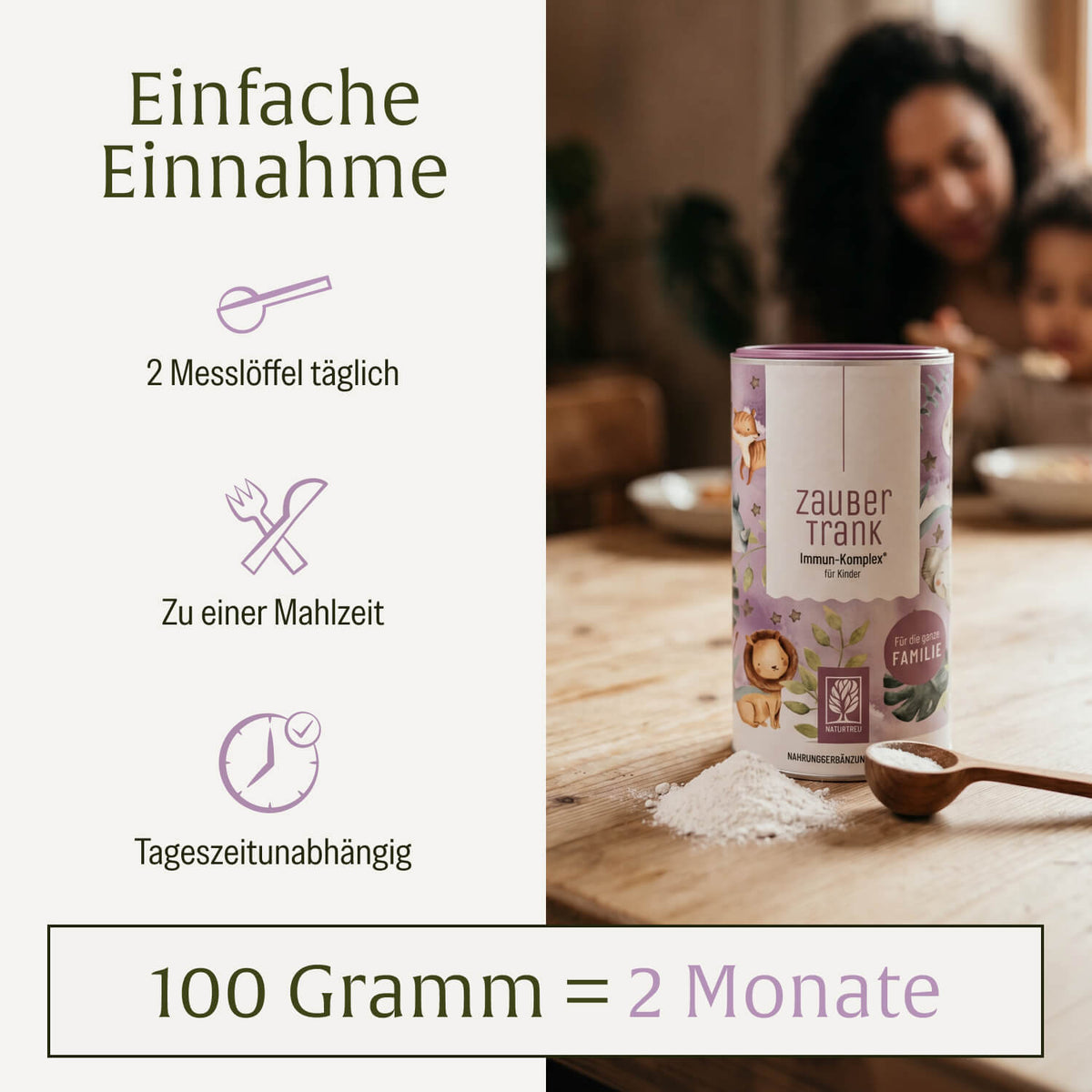 Zaubertrank: Multivitamin für Kinder ab 4 Jahren